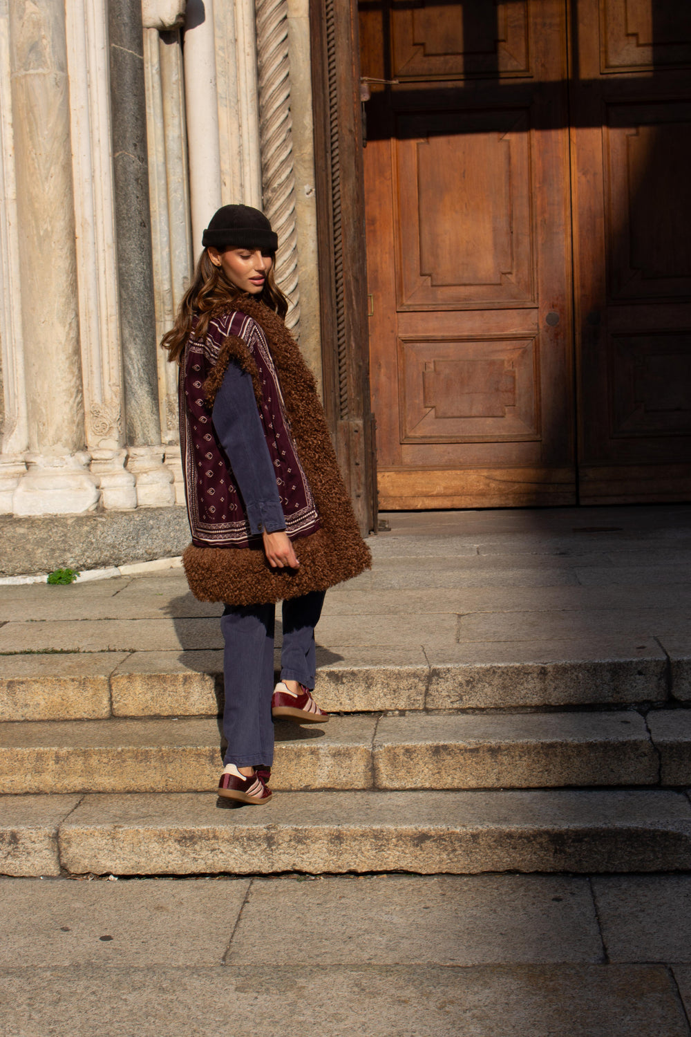 MONNY FUR 8050 Gilet by Seafarer