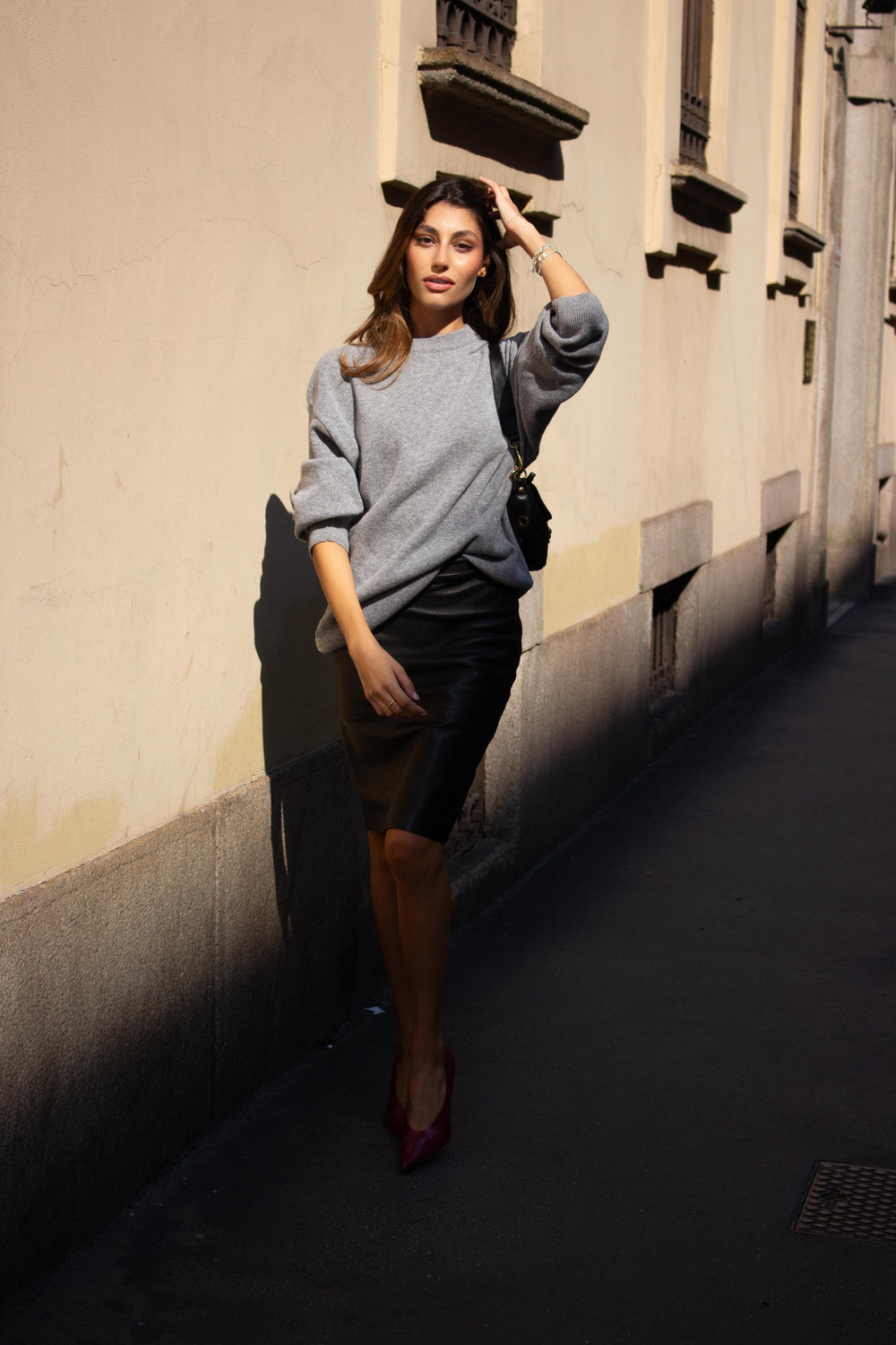 KEROS GRIGIO Sweatshirt by Clan Upstairs Private Label