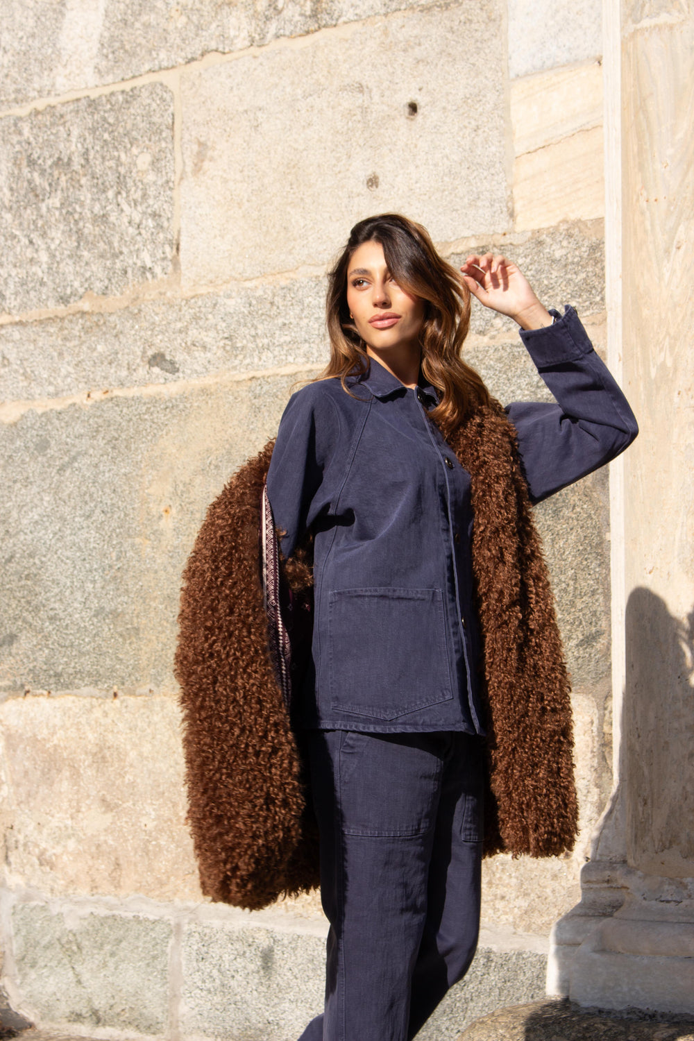 MONNY FUR 8050 Gilet by Seafarer