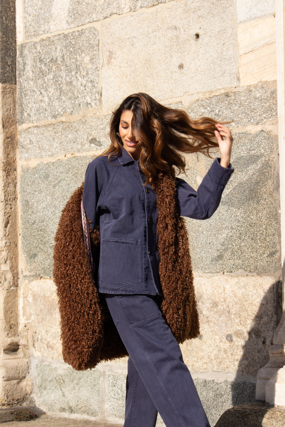 EMIL DENIM INDIGO Trousers by Clan Upstairs Private Label