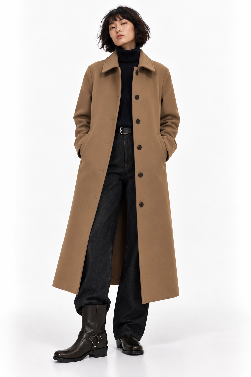 SEBASTIEN COAT BY CLAN UPSTAIRS PRIVATE LABEL