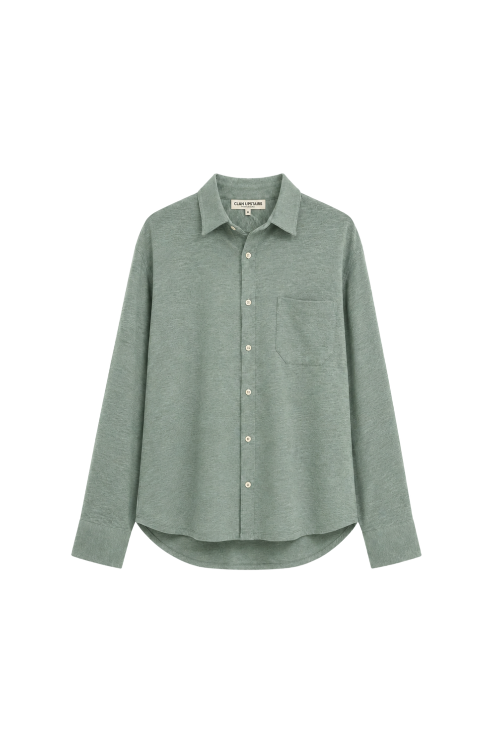 LONG SLEEVE SHIRT PHIL VERDE by Clan Upstairs Private Label