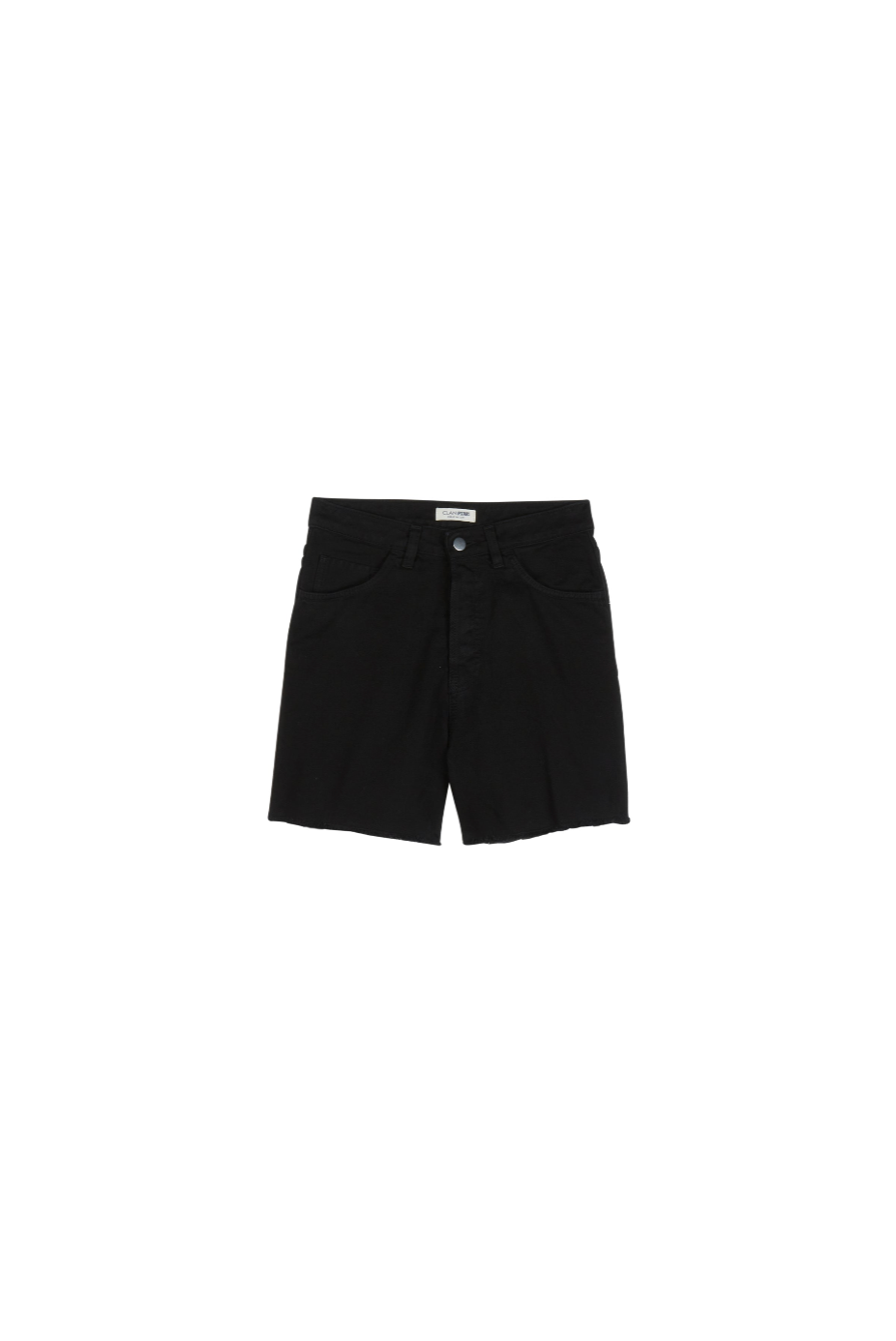 EMI DENIM BLACK Shorts by Clan Upstairs Private Label