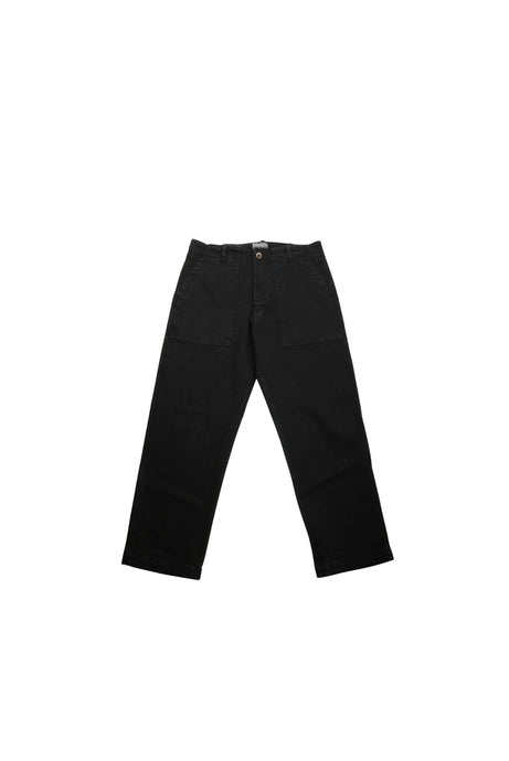 EMIL DENIM NERO Trousers by Clan Upstairs Private Label