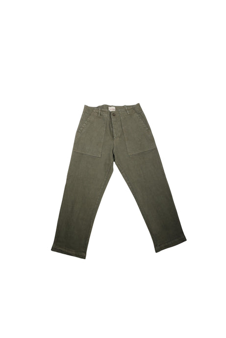EMIL DENIM VERDE Trousers by Clan Upstairs Private Label
