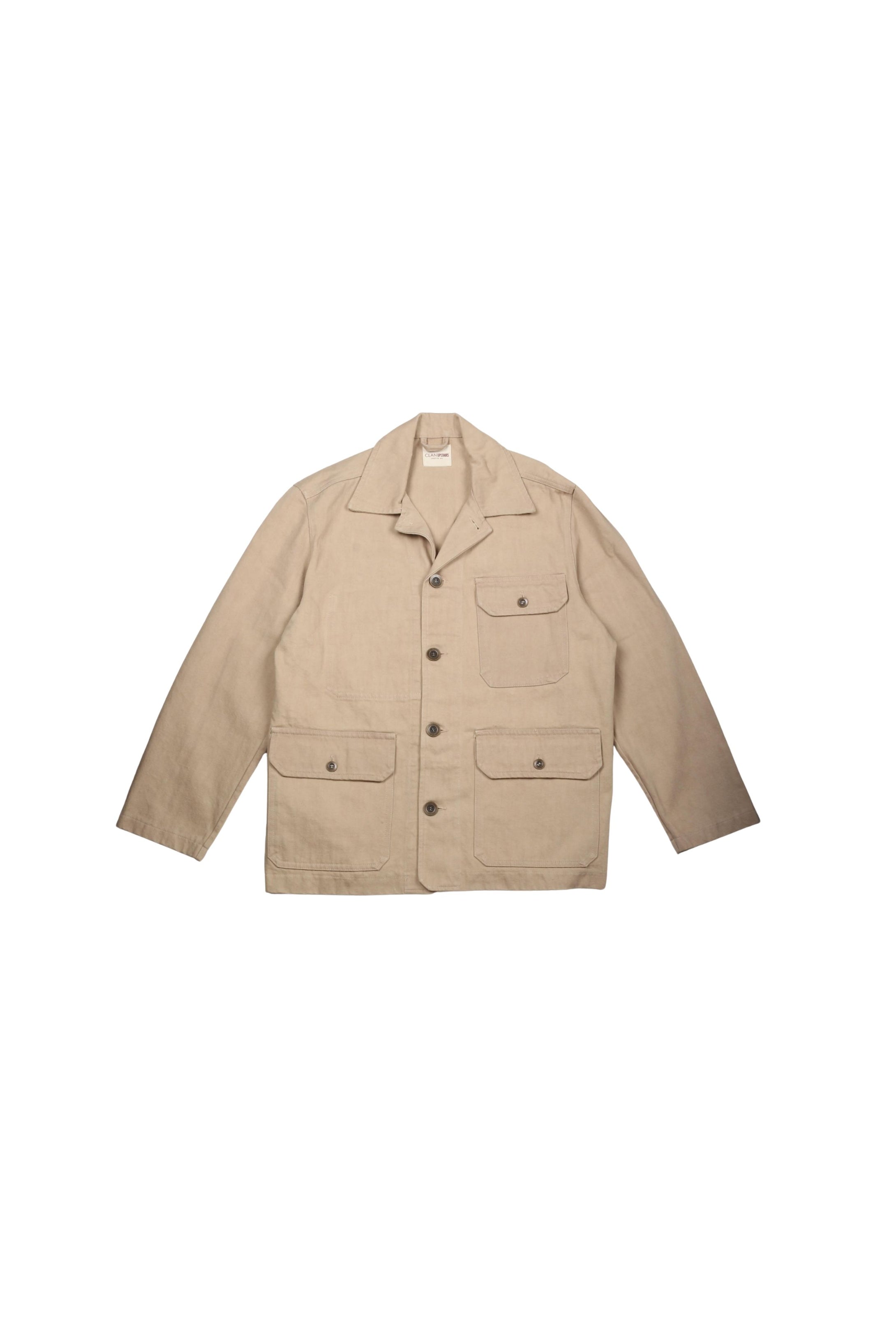 OSAKA BEIGE Jacket by Clan Upstairs Private Label