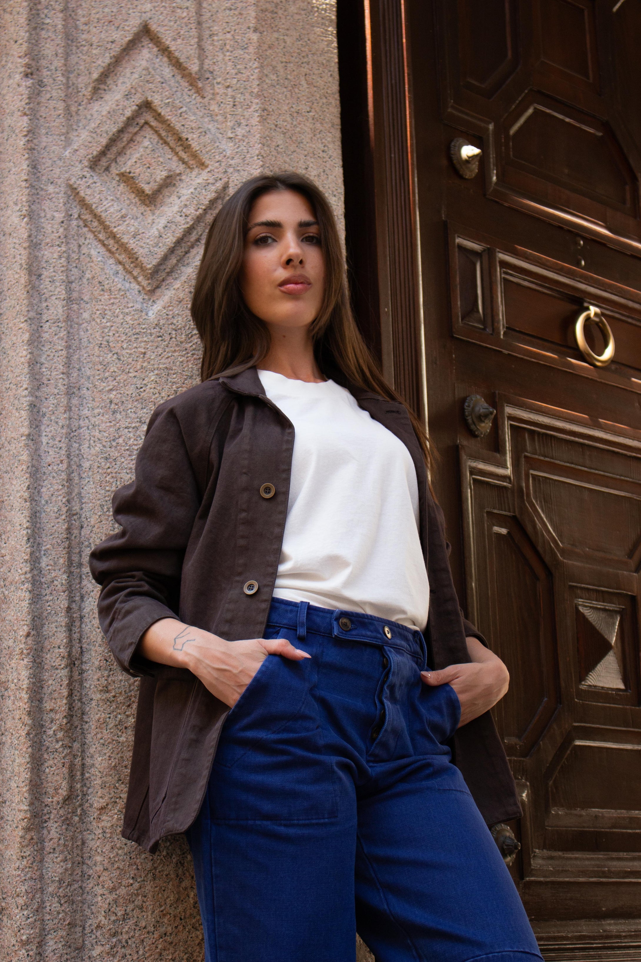 SABURO CIOCCOLATO Jacket by Clan Upstairs Private Label