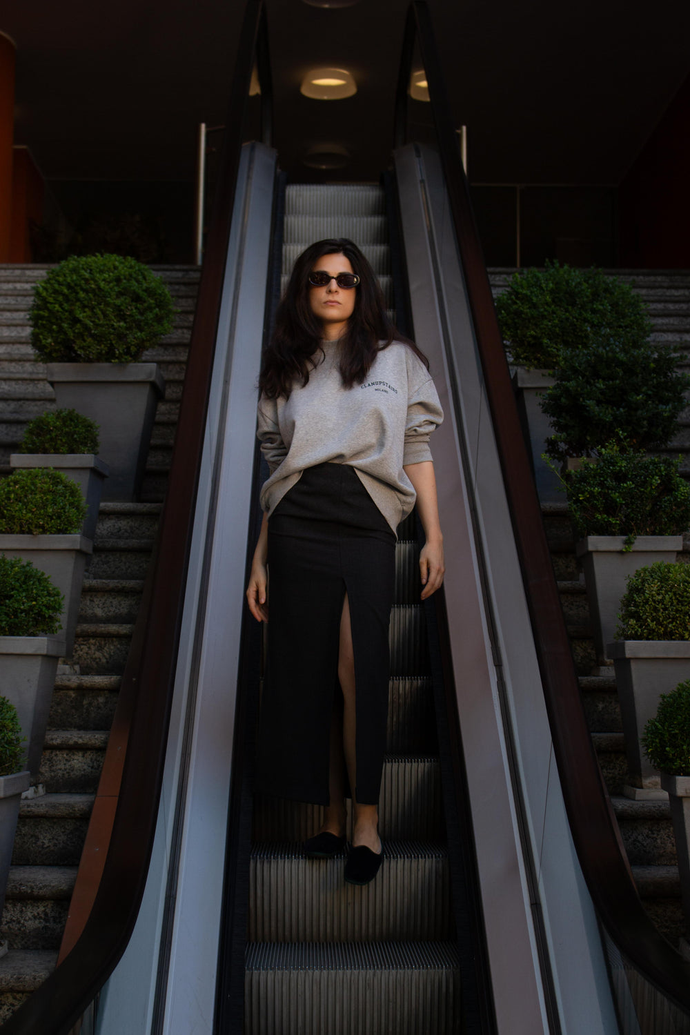 KEROS GRIGIO Sweatshirt by Clan Upstairs Private Label