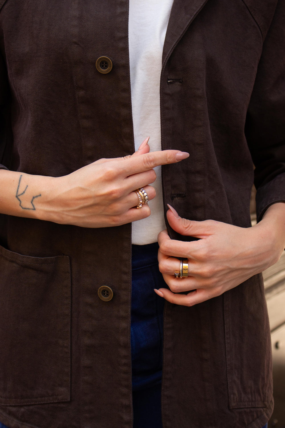 SABURO CIOCCOLATO Jacket by Clan Upstairs Private Label