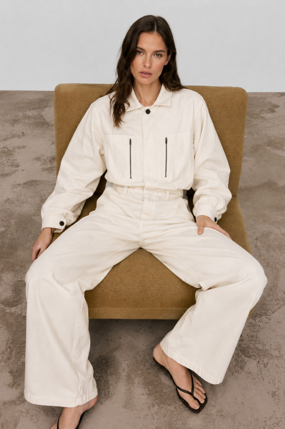 JUMPSUIT AIKO L/PANN by Clan Upstairs Private Label